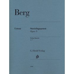 Alban Berg: String Quartet Op. 3