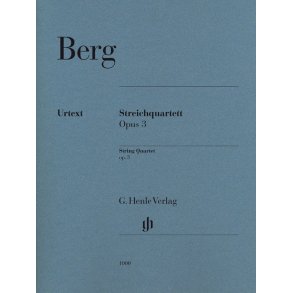 Alban Berg: String Quartet Op. 3