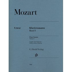 Wolfgang Amadeus Mozart: Piano Sonatas, Volume I