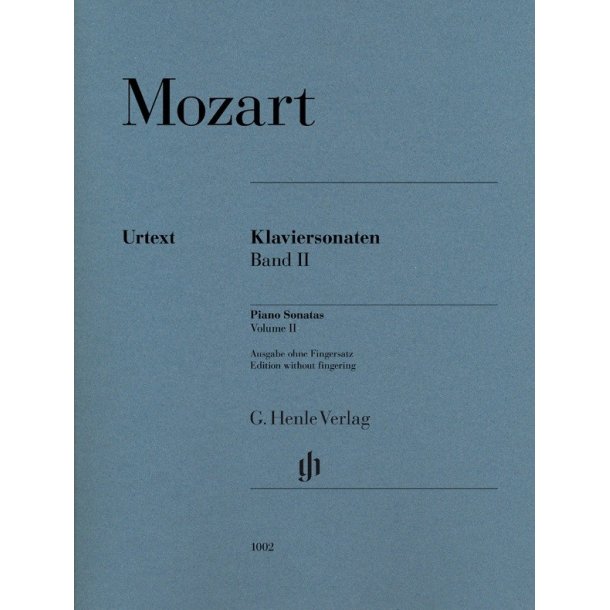 Wolfgang Amadeus Mozart: Piano Sonatas, Volume II