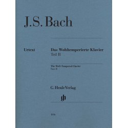 J.S. Bach: The Well-Tempered Clavier Part II BWV 870-893 (Edition Without Fingering)