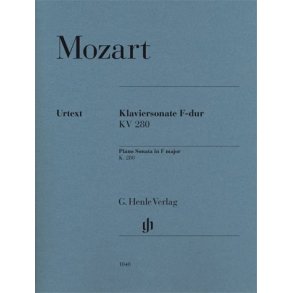 W.A. Mozart: Sonata In F K.280 (189e)