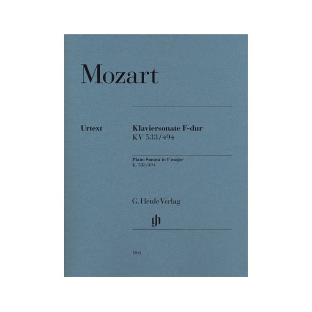 W.A. Mozart: Sonata In F K.533/494