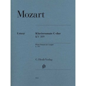 W.A. Mozart: Piano Sonata In C K.309 (284b) - Urtext