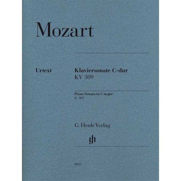 W.A. Mozart: Piano Sonata In C K.309 (284b) - Urtext
