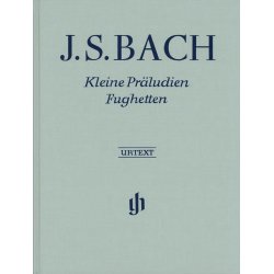 Johann Sebastian Bach: Little Preludes And Fugues (Hardback)