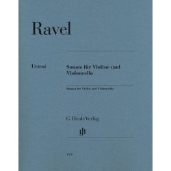 Maurice Ravel: Sonata For Violin And Violoncello