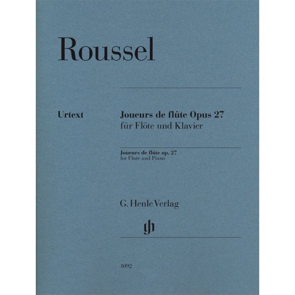 Albert Roussel: Joueurs De Flte Op.27