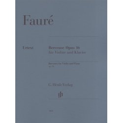 Gabriel Faure: Berceuse for Violin and Piano Op.16