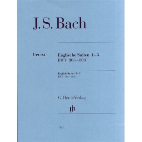 J.S. Bach: English Suites 1-3 BWV 806-808