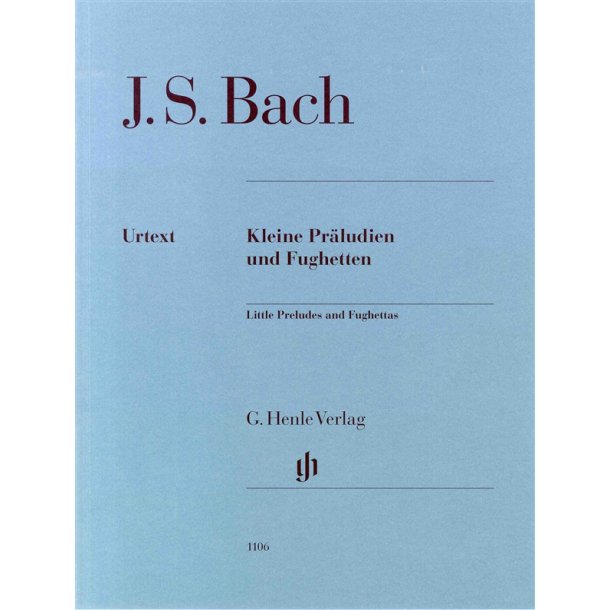 J.S. Bach: Little Preludes And Fughettas - Urtext