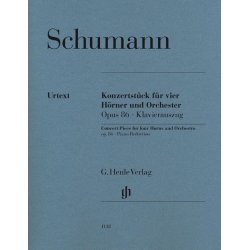 Robert Schumann: Concert Piece For Four Horns And Orchestra Op.86 (Piano Reduction)