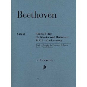 Ludwig Van Beethoven: Rondo In B Flat WoO 6 - Piano Reduction