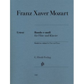 Franz Xaver Mozart: Rondo In E Minor For Flute And Piano