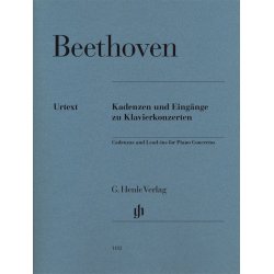 Ludwig Van Beethoven: Cadenzas And Lead-ins For Piano Concertos