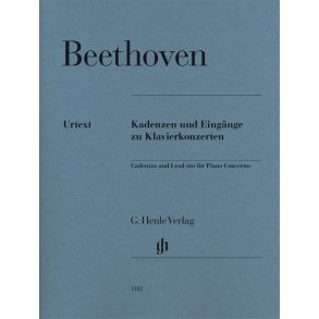 Ludwig Van Beethoven: Cadenzas And Lead-ins For Piano Concertos