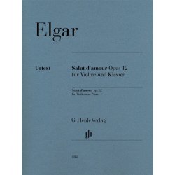 Edward Elgar: Salut D'Amour Op. 12 For Violoncello And Piano