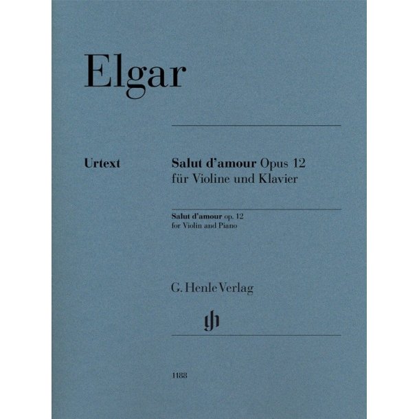 Edward Elgar: Salut D'Amour Op. 12 For Violoncello And Piano