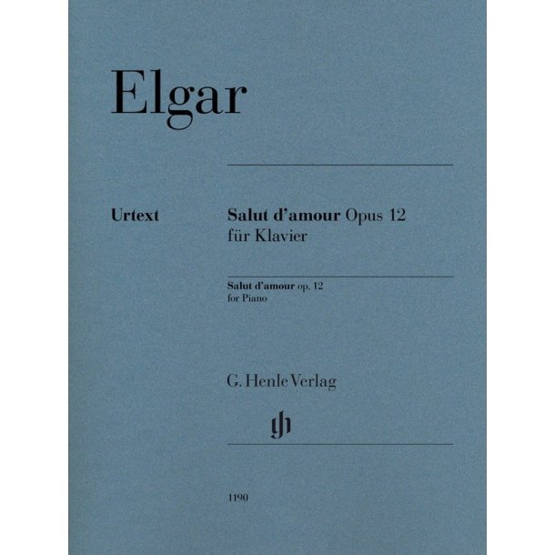 Edward Elgar: Salut d'Amour Op. 12 For Piano
