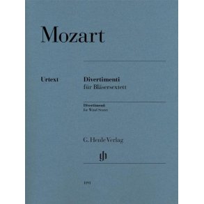 Mozart Divertimenti Wind Sextet Bk