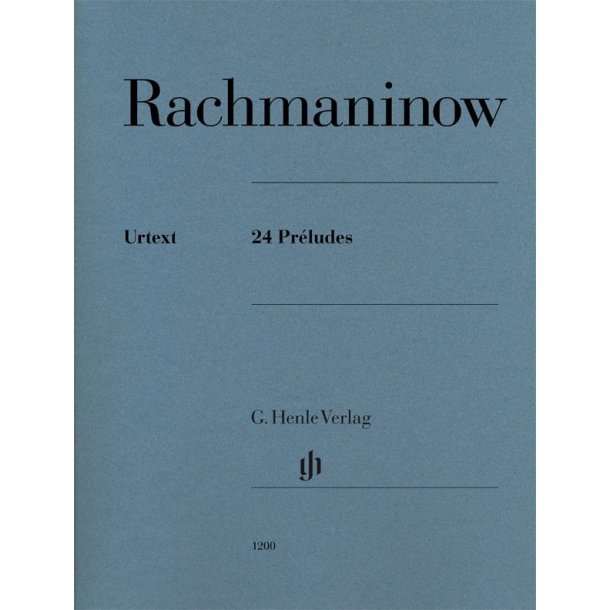 Sergei Rachmaninoff: 24 Prludes