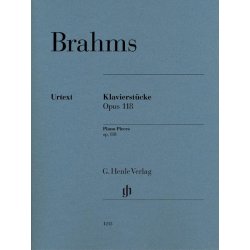 Johannes Brahms: Piano Pieces Op. 118, Nos. 1- 6 (Henle Urtext Edition)