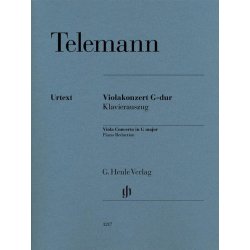 Georg Philipp Telemann: Viola Concerto In G Major (Henle Urtext Edition)