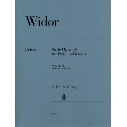 Charles-Marie Widor: Suite Op. 34 For Flute And Piano