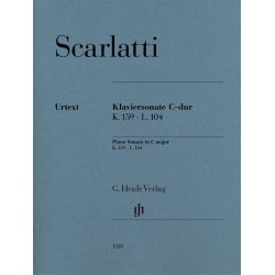 Domenico Scarlatti: Piano Sonata in C K.159 L.104 (Urtext)