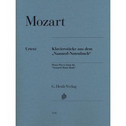 W. A. Mozart: Piano Pieces From The 'Nannerl Music Book'