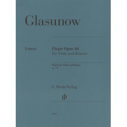Alexander Glasunow: &Eacute;l&eacute;gie Op. 44