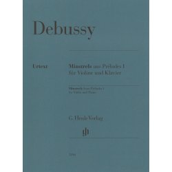 Claude Debussy: Minstrels From Pr&eacute;ludes I For Violin And Piano