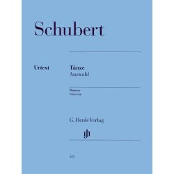 Franz Schubert: Dances - Selection (Urtext Edition)