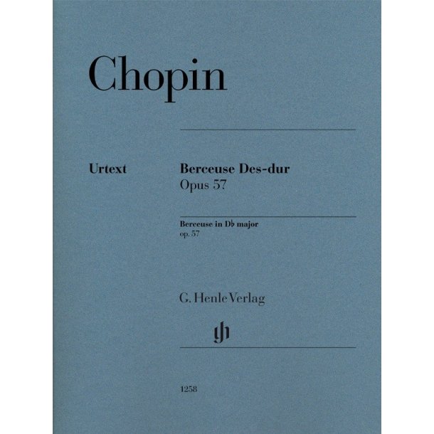 Fr&eacute;d&eacute;ric Chopin: Berceuse In D Flat Op. 57