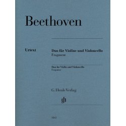 Ludwig Van Beethoven: Duo For Violin And Violoncello (Fragment)