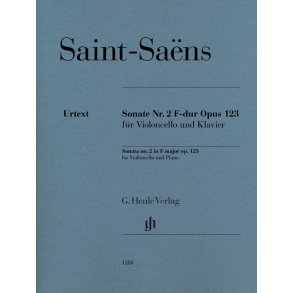 Camille Saint-Saëns: Sonata For Violoncello And Piano No. 2 In F Op. 123