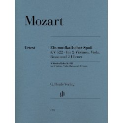 Wolfgang Amadeus Mozart: A Musical Joke K. 522 (Parts)