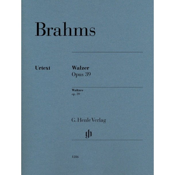 Johannes Brahms: Waltzes Op. 39