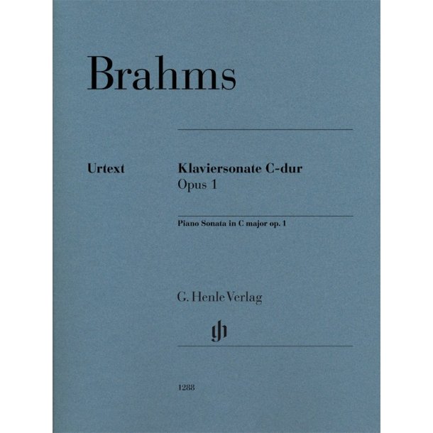 Johannes Brahms: Piano Sonata In C Op. 1