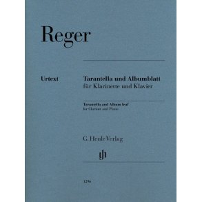 Max Reger: Tarantella And Album Leaf