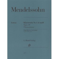 Felix Mendelssohn Bartholdy: Piano Trio Op. 49 (Additional Flute Part)