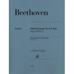 Ludwig Van Beethoven: Piano Sonata No. 6 F Major Op. 10 No. 2