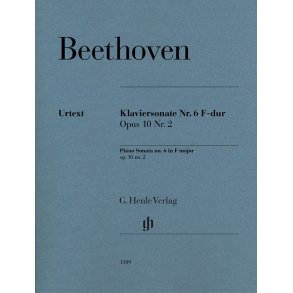Ludwig Van Beethoven: Piano Sonata No. 6 F Major Op. 10 No. 2