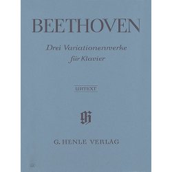 Ludwig van Beethoven: 3 Variation Works WoO 70, 64, 77