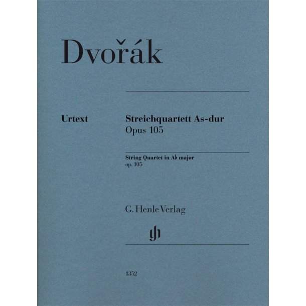 Anton&iacute;n Dvor&aacute;k: String Quartet In A Flat Op.105