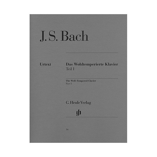J.S. Bach: The Well-Tempered Clavier Part 1 (Urtext)