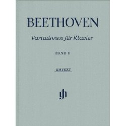 Ludwig van Beethoven: Piano Variations, Volume II