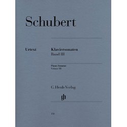 Franz Schubert: Piano Sonatas, Volume III (Early and Unfinished Sonatas) revised edition