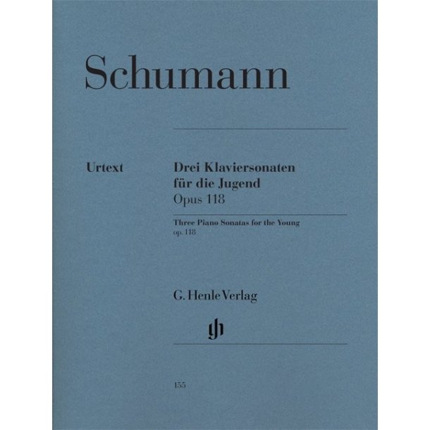 Robert Schumann: Three Piano Sonatas For The Young Op.118 - Urtext