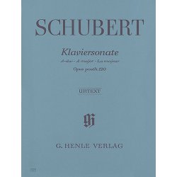 Franz Schubert: Piano Sonata In A D.664 (Urtext Edition)